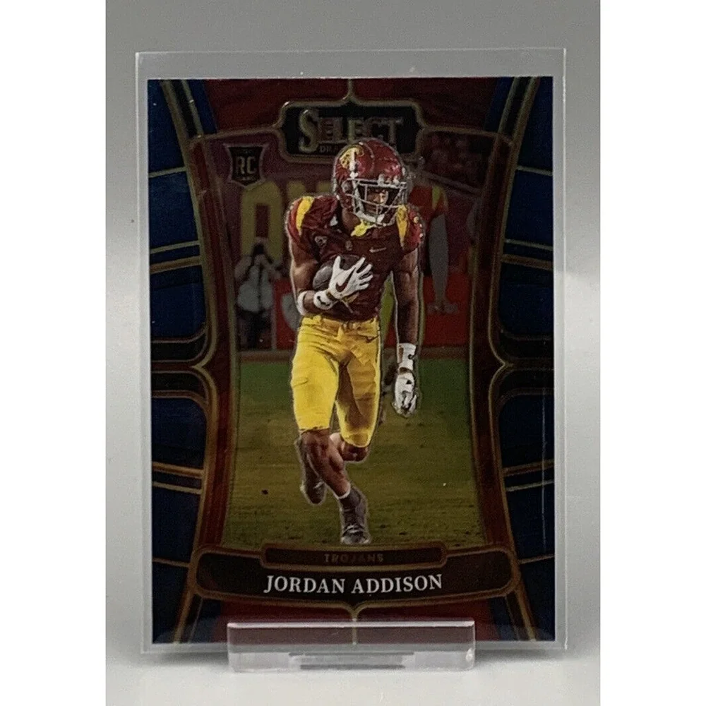 2023 Panini Select Draft Picks Jordan Addison RC #6 U.S.C.‎ Trojans